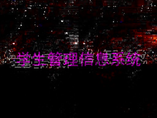 学生管理信息系统