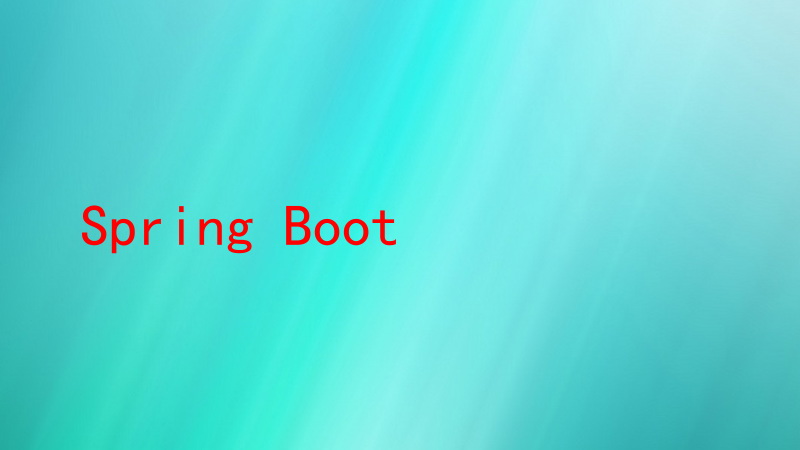 Spring Boot