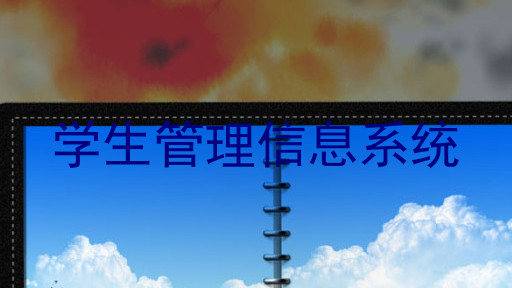 学生管理信息系统