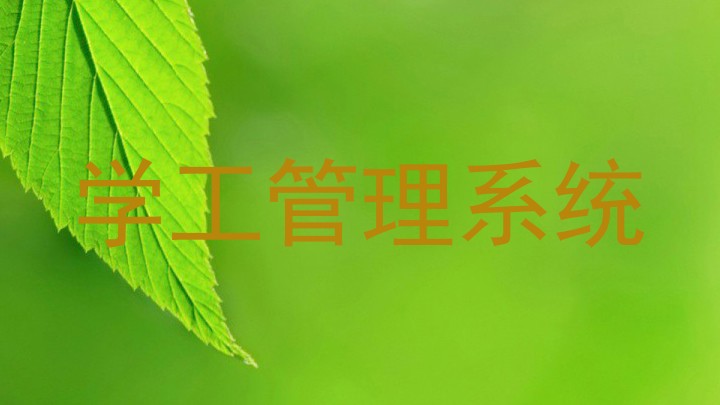 学工管理系统