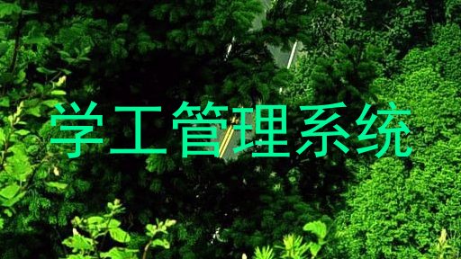 学工管理系统
