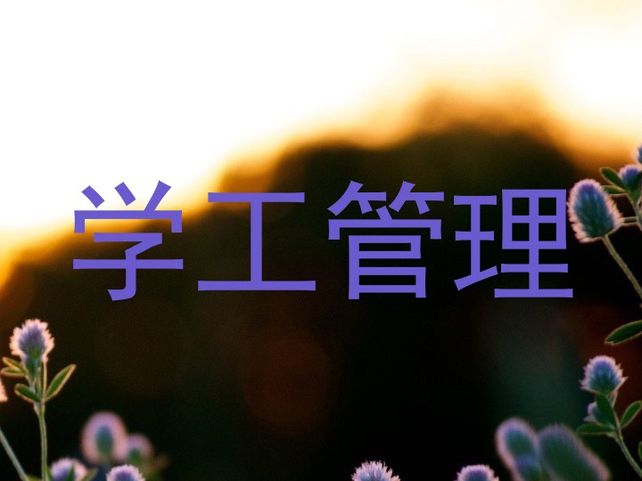 学工管理