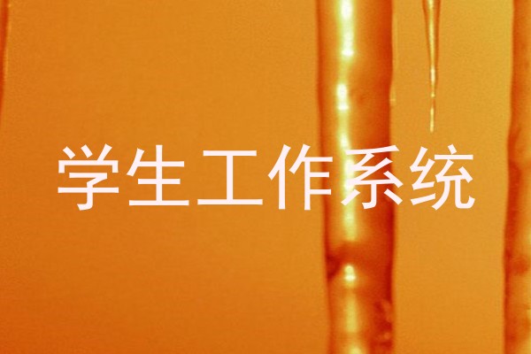 学生工作系统