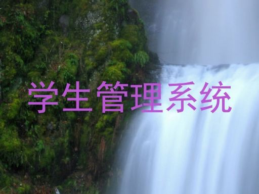 学生管理系统