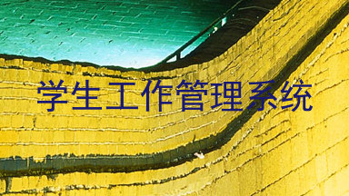 学生工作管理系统