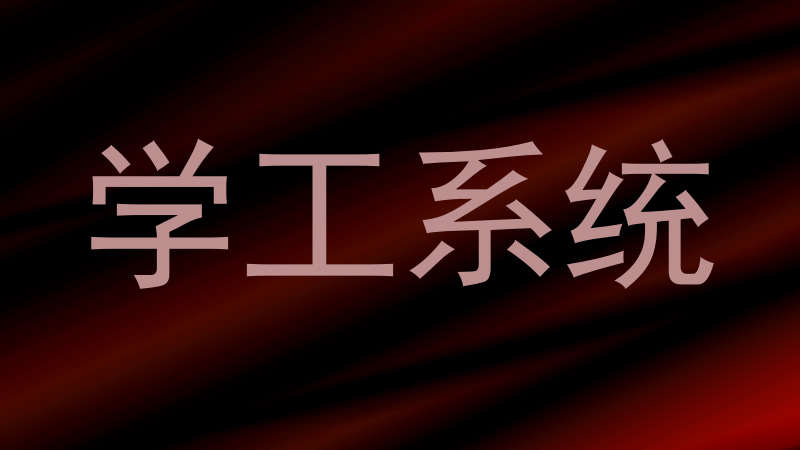 学工系统