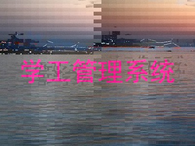 学工管理系统