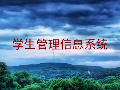学生管理信息系统