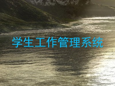 学生工作管理系统