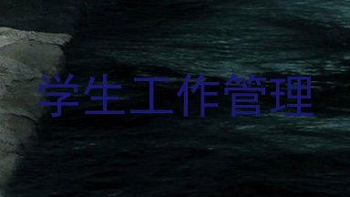 学生工作管理