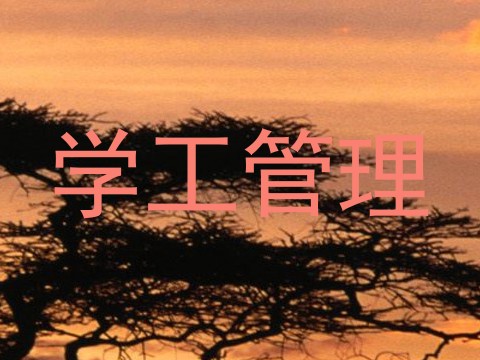 学工管理