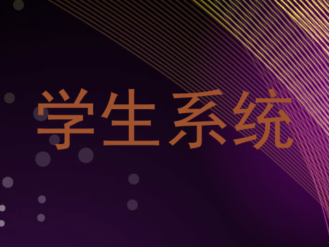 学生系统