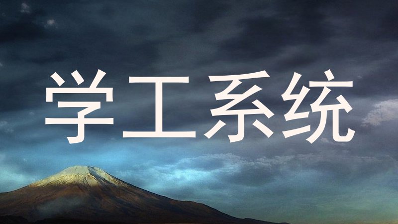 学工系统
