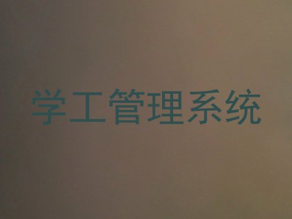 学工管理系统