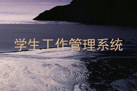 学生工作管理系统