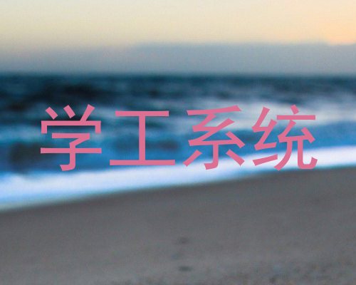 学工系统