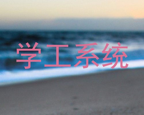 学工系统