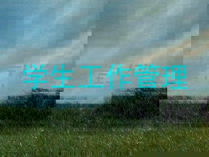 学生工作管理