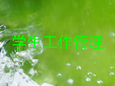 学生工作管理