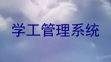 学工管理系统