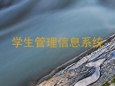 学生管理信息系统