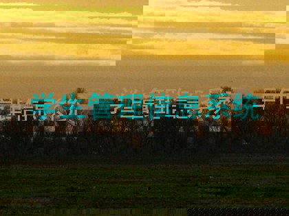 学生管理信息系统