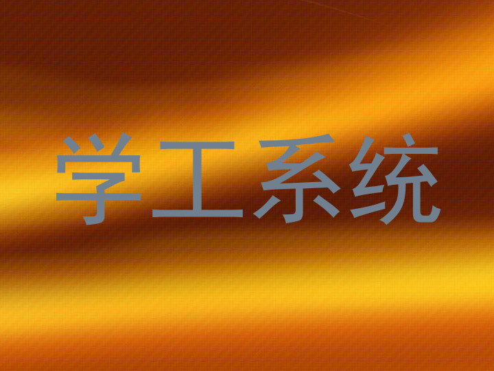 学工系统