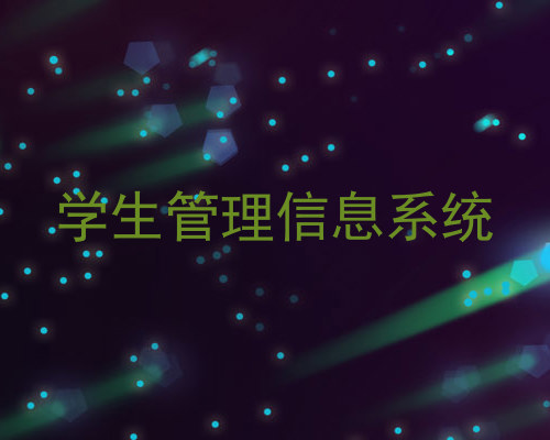 学生管理信息系统