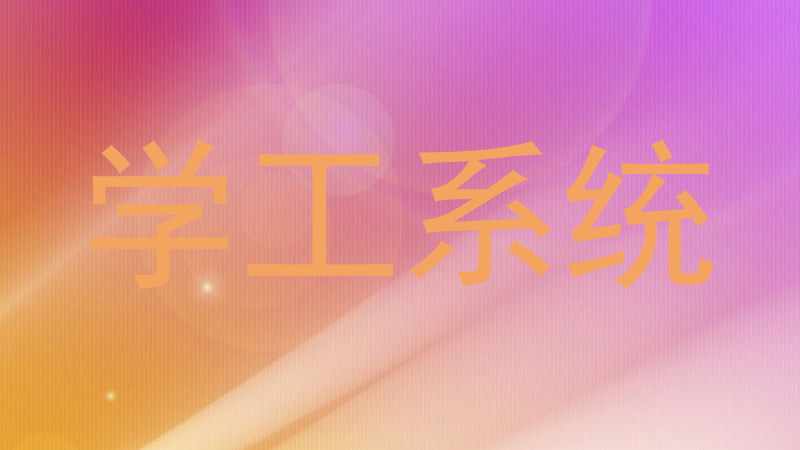 学工系统