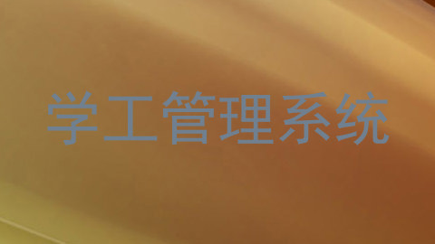 学工管理系统