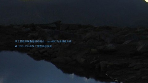 学工管理系统数据驱动痛点:Java排行与多维度分析
## 2019-2023年学工管理系统演进