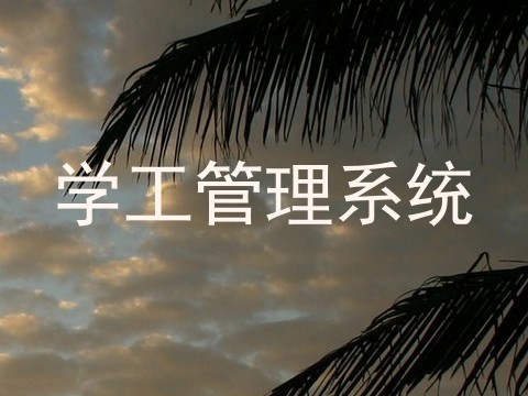学工管理系统