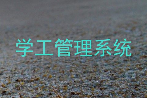 学工管理系统
