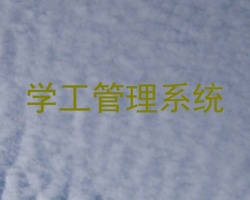 学工管理系统
