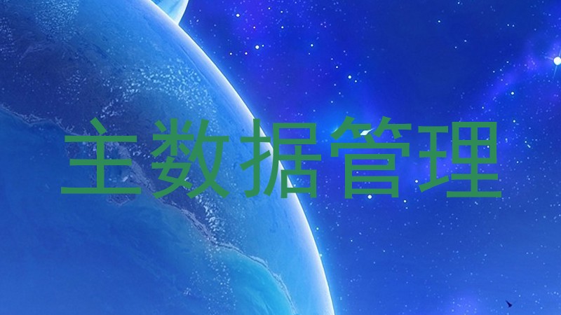 主数据管理