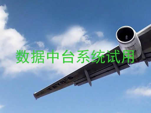 数据中台系统试用