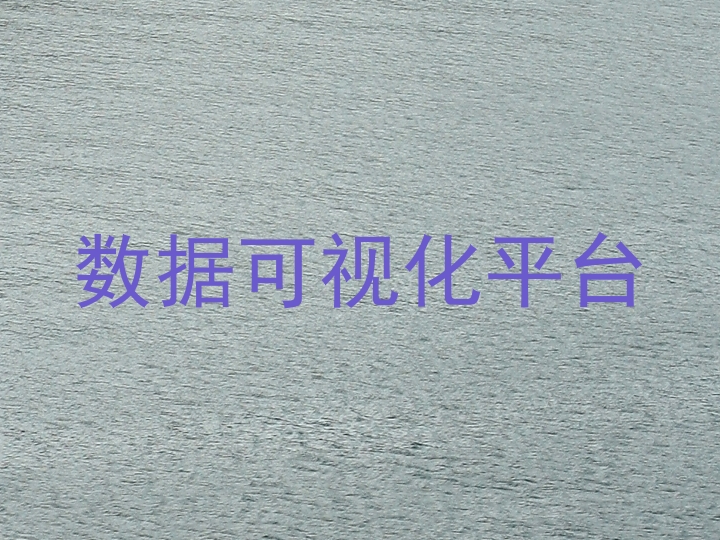 数据可视化平台