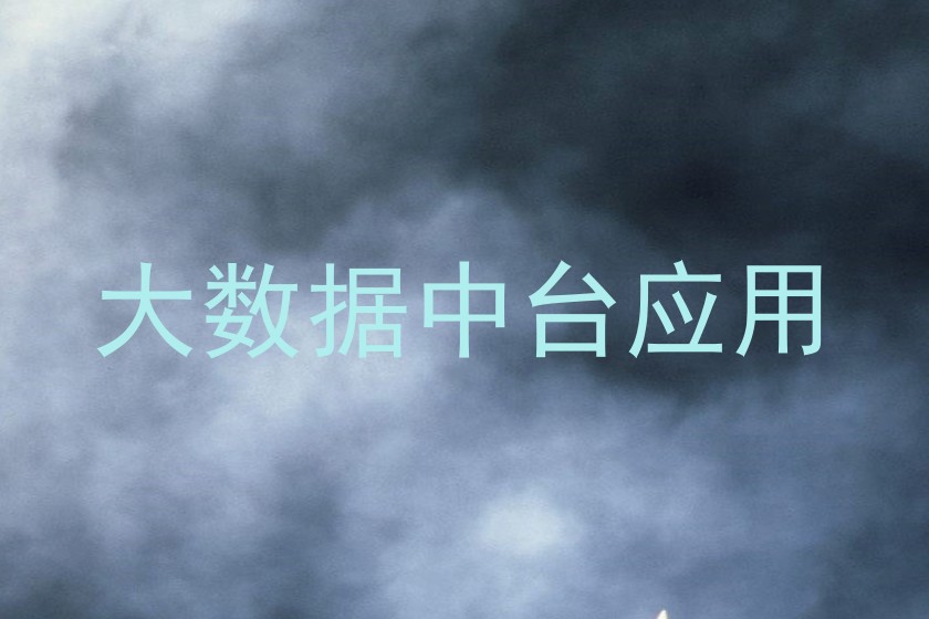大数据中台应用
