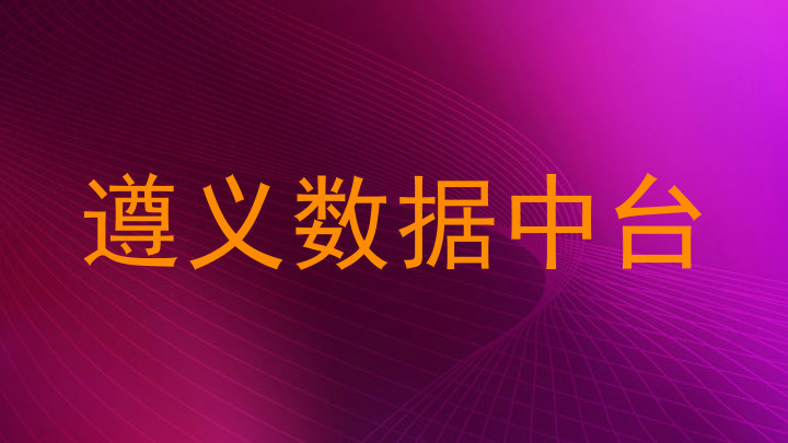 遵义数据中台