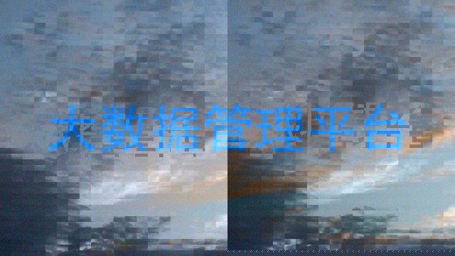 大数据管理平台