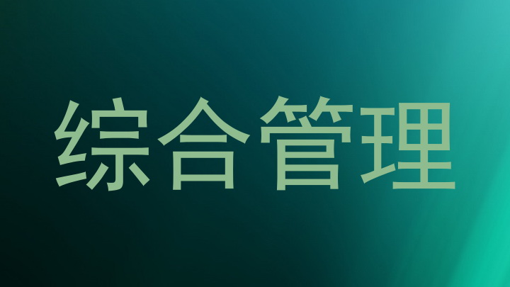 综合管理