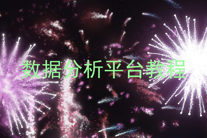 数据分析平台教程