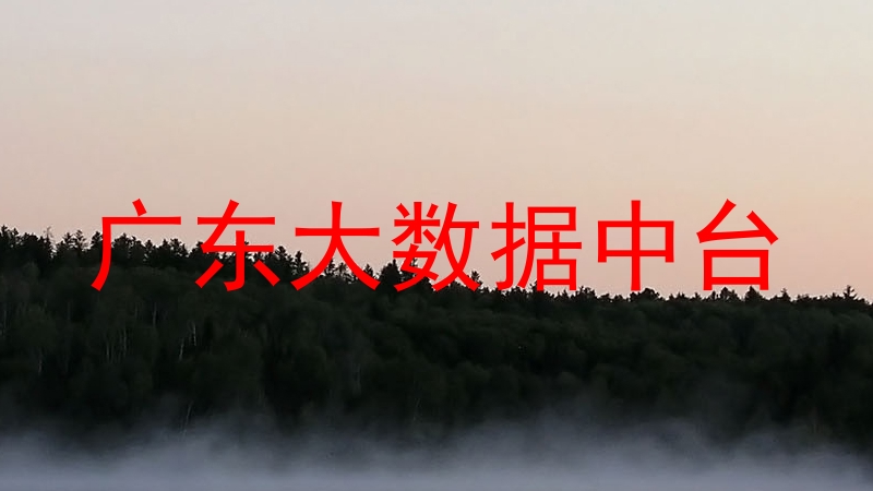 广东大数据中台