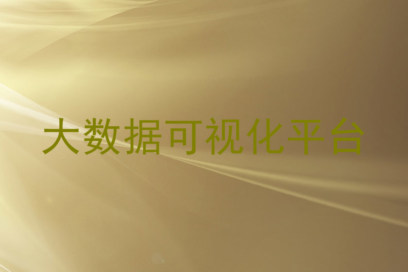 大数据可视化平台
