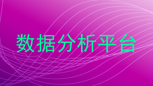 数据分析平台