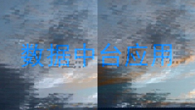 数据中台应用