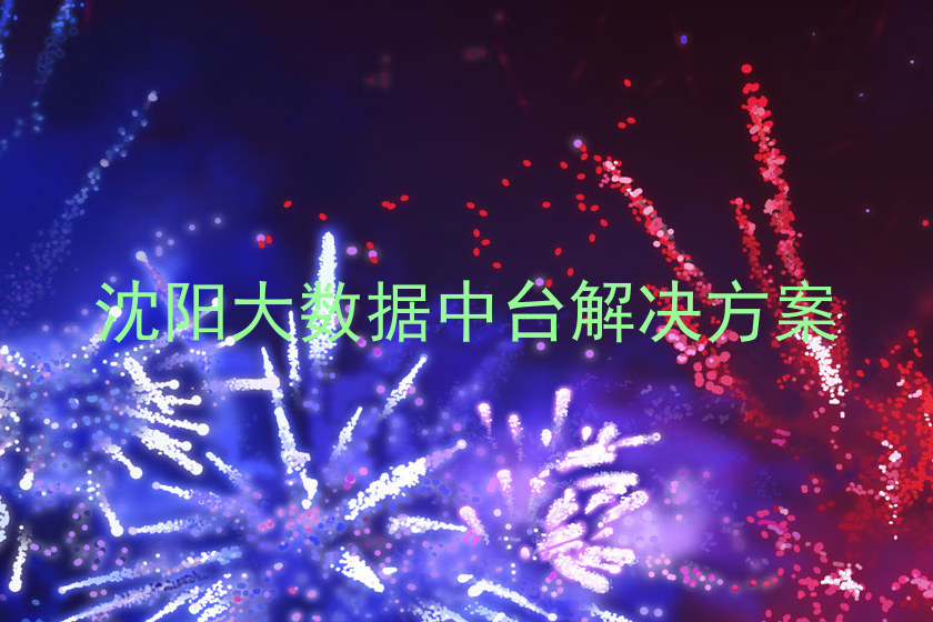 沈阳大数据中台解决方案