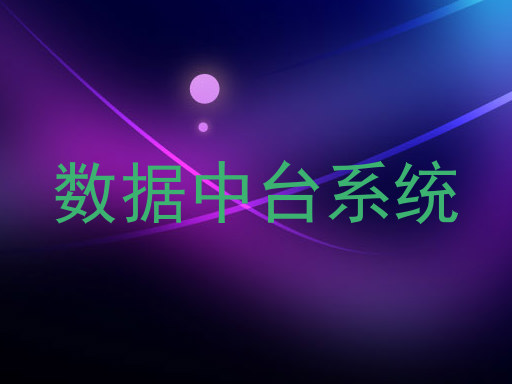 数据中台系统