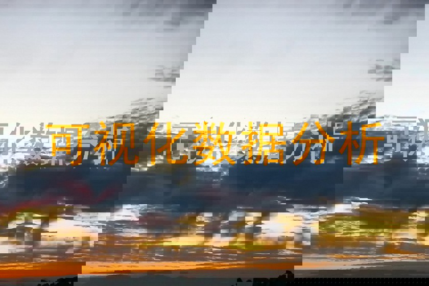 可视化数据分析