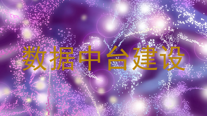 数据中台建设
